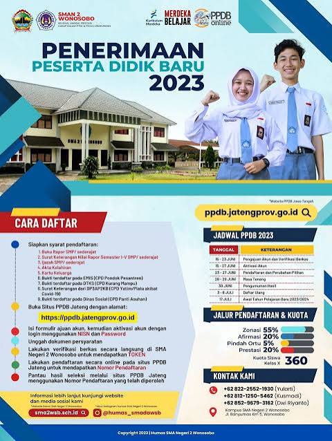 Penerimaan Peserta Didik Baru Tahun Ajaran 2026/2027