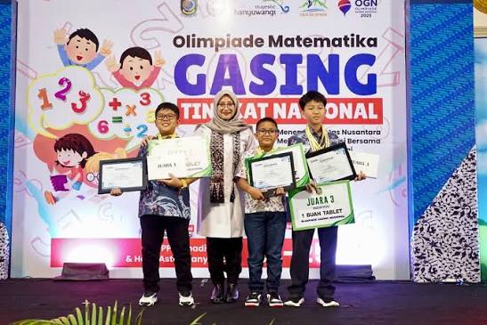 Juara 1 Olimpiade Matematika